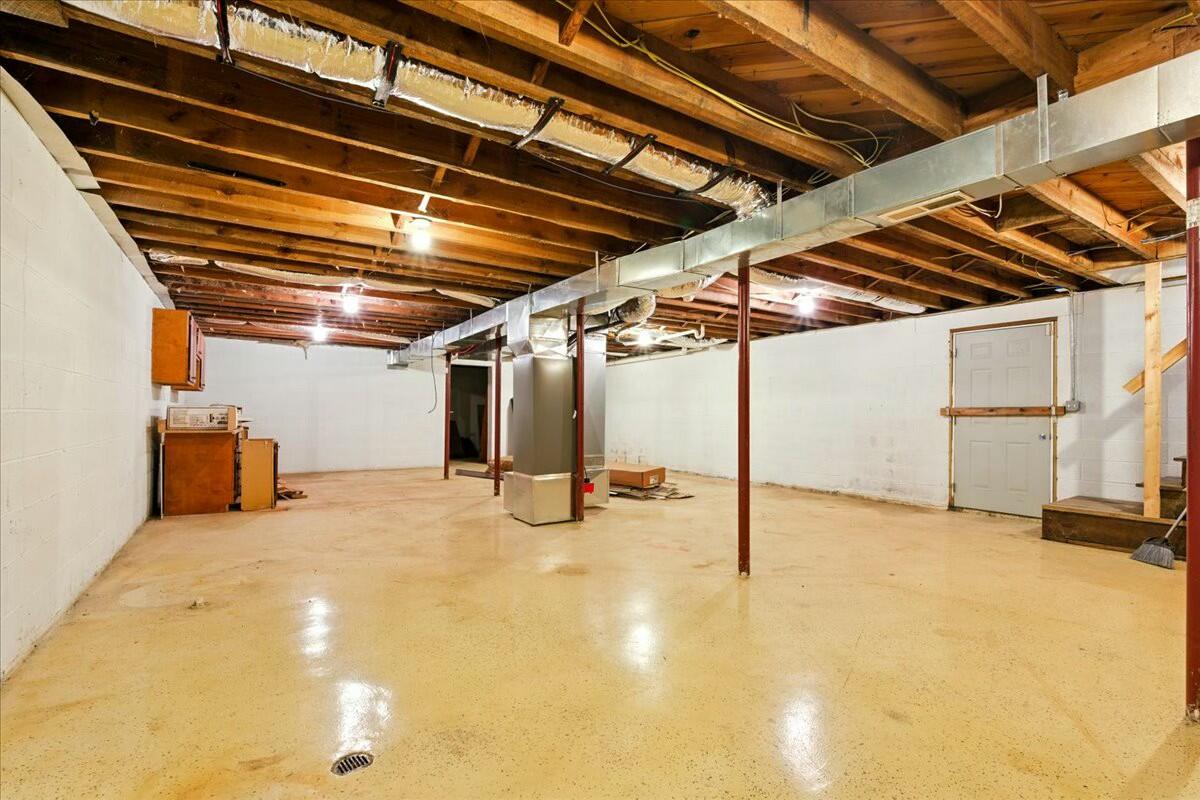 2351 Reese Mountain Road Elliston, VA 24087 - Photo 26 of 57 a view of a indoor garage
