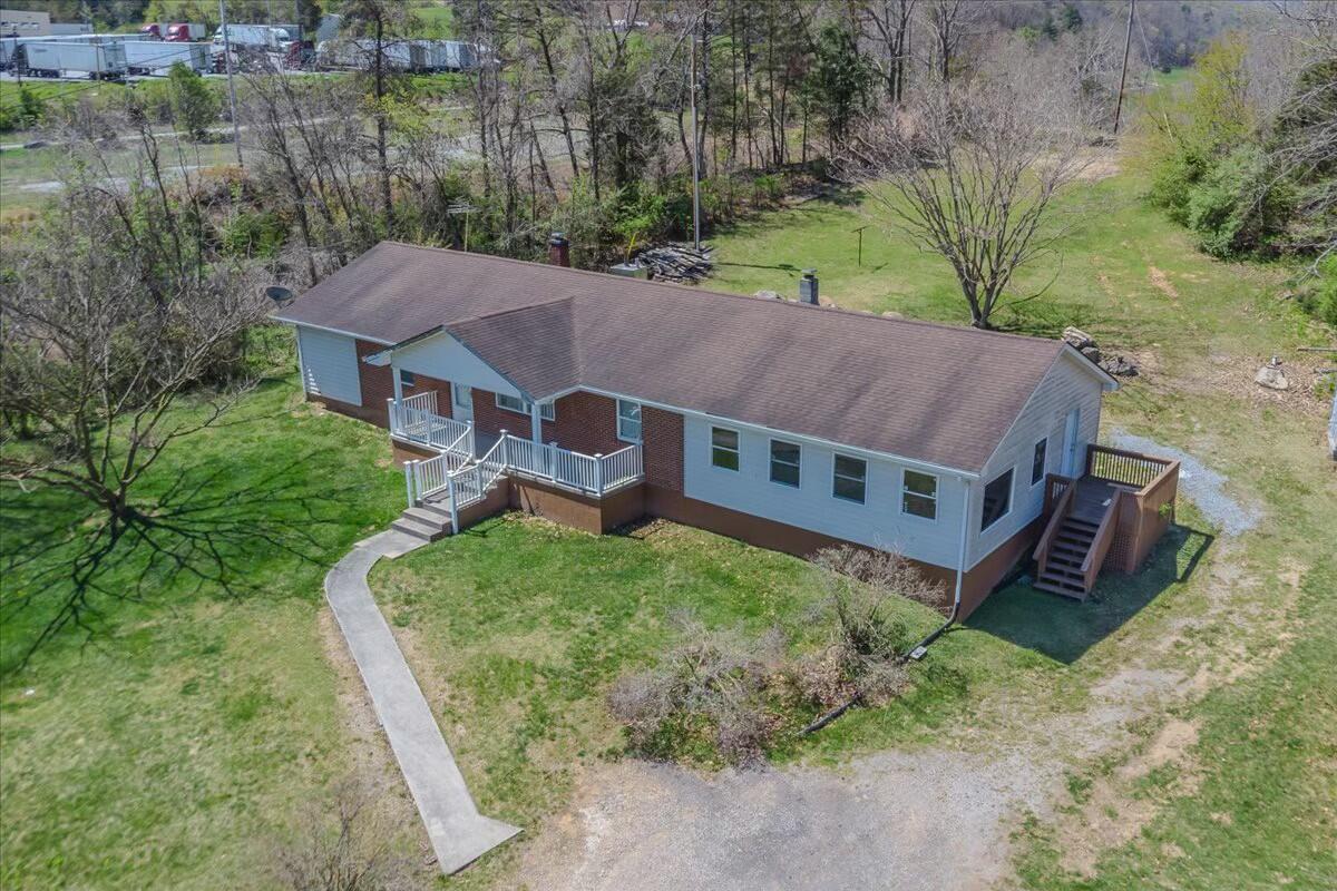 2351 Reese Mountain Road Elliston, VA 24087 - Photo 3 of 57 an aerial view of a house