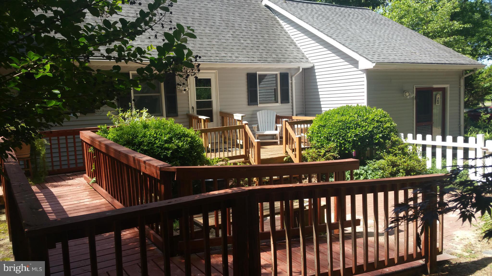 214 Sharp Road Denton, MD 21629 - Photo 21 of 27 Deck w/ramp