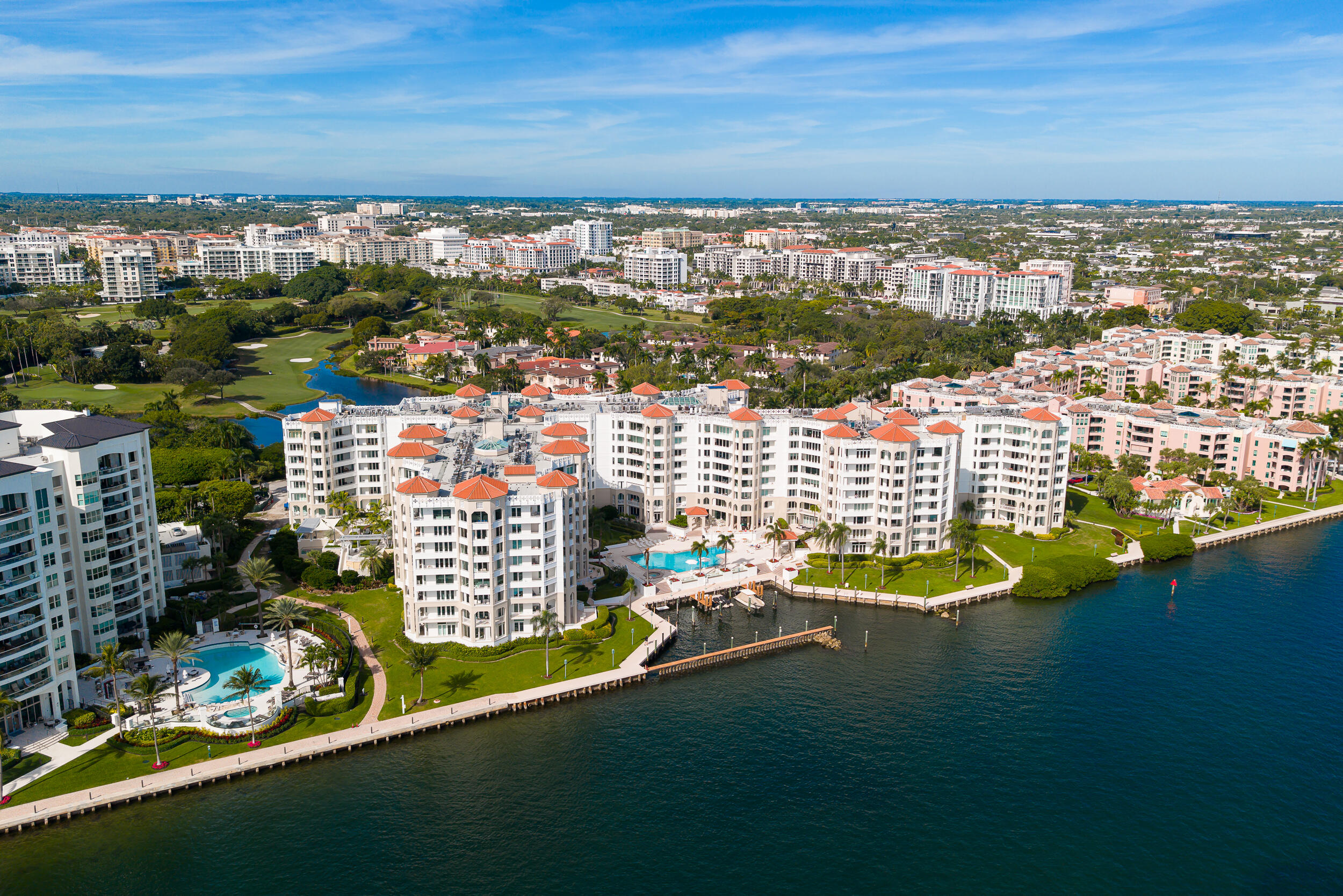 300 Southeast 5th Avenue, Unit 6110 Boca Raton, FL 33432 - Photo 49 of 96 a view of a city with ocean view