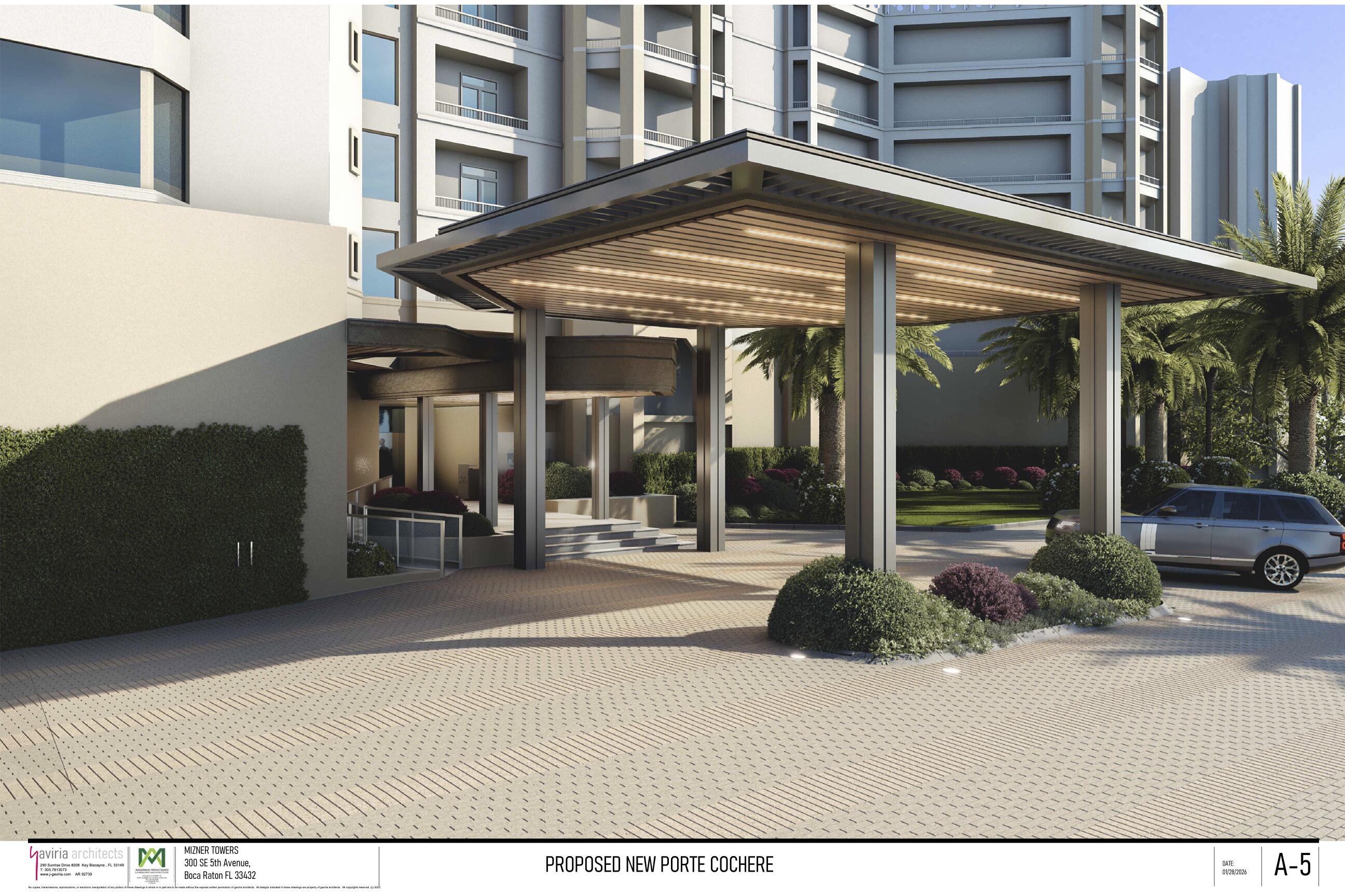 300 Southeast 5th Avenue, Unit 6110 Boca Raton, FL 33432 - Photo 80 of 96 a view of a building entrance