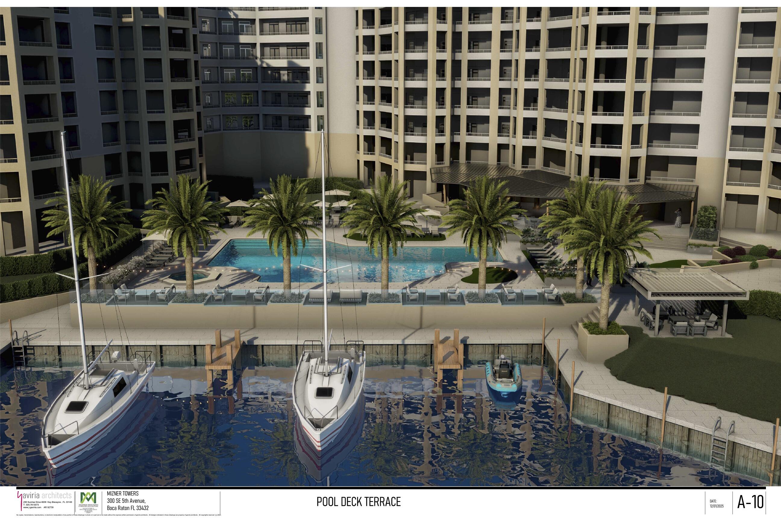 300 Southeast 5th Avenue, Unit 6110 Boca Raton, FL 33432 - Photo 86 of 96 a view of a city with tall buildings