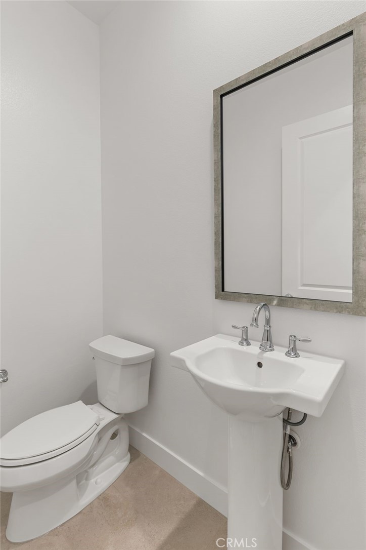 11900 Red Hawk Lane Porter Ranch, CA 91326 - Photo 12 of 26 Powder Room: Saddleback Modern Farmhouse - Ridge Collection at Bella Vista - Photo of another Saddleback - Not actual home for sale - Home is still under construction