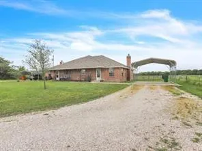 front view of house with a yard
