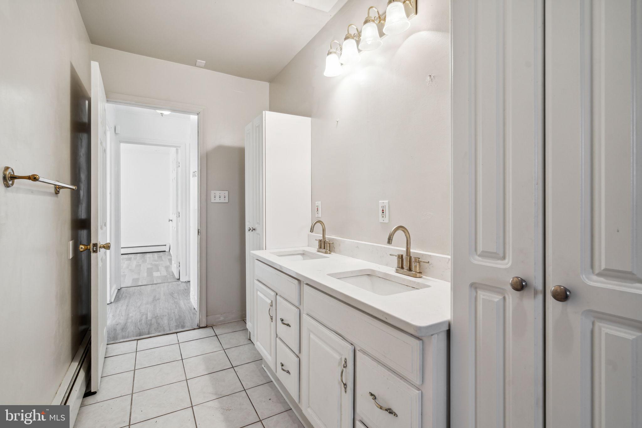 4 Long Loop Road Levittown, PA 19056 - Photo 17 of 32 Bathroom #1 first floor - double sinks