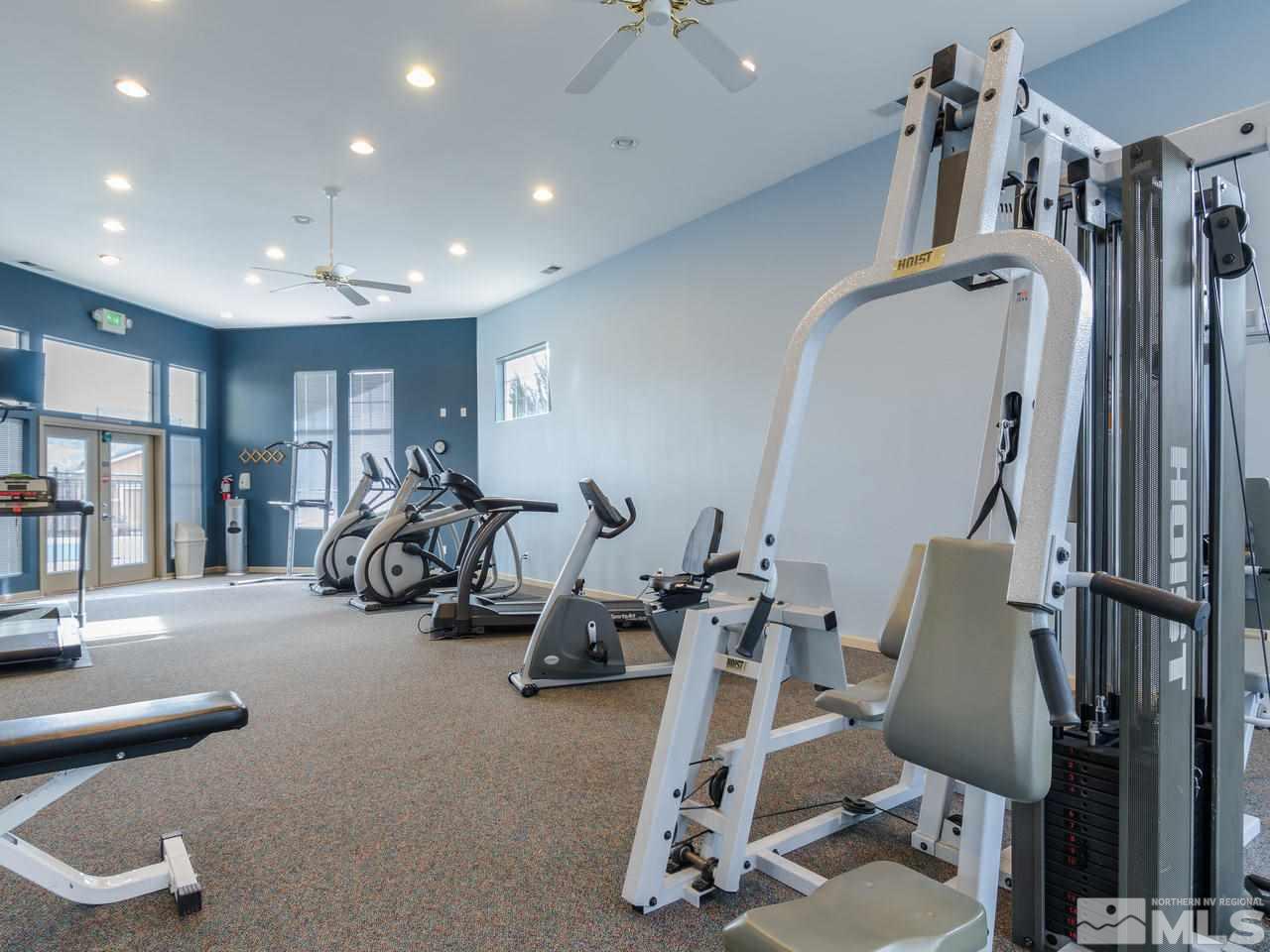 10592 Iron Point Circle Reno, NV 89521 - Photo 19 of 20 a view of a room with gym equipment