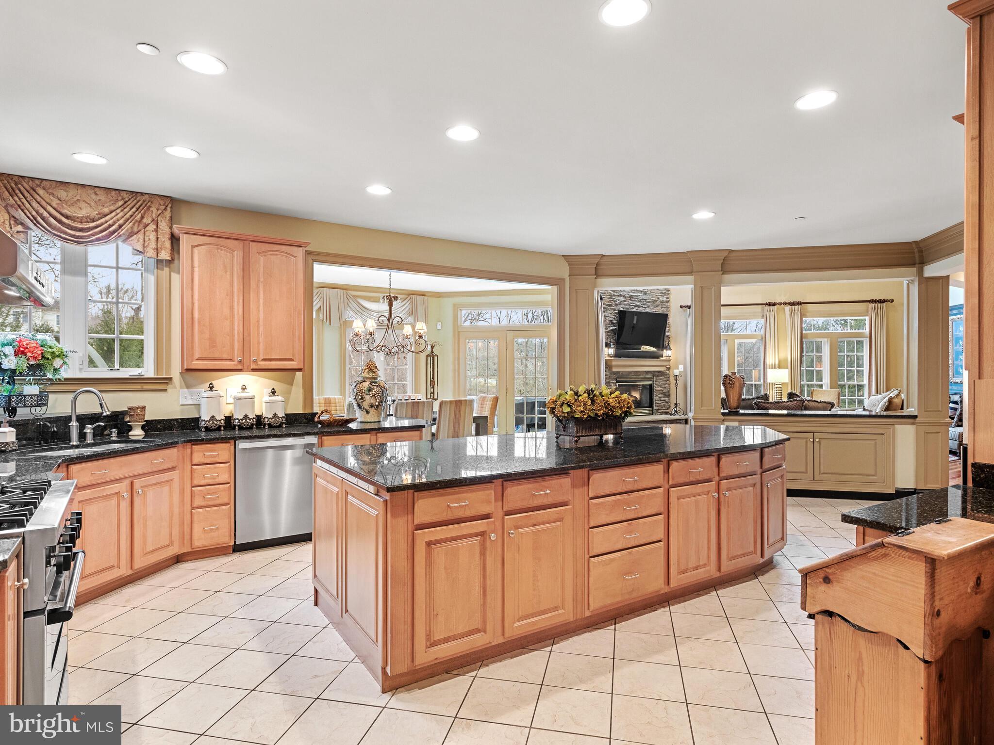 260 Valley Park Road Phoenixville, PA 19460 - Photo 29 of 63 Kitchen opens to spacious breakfast room