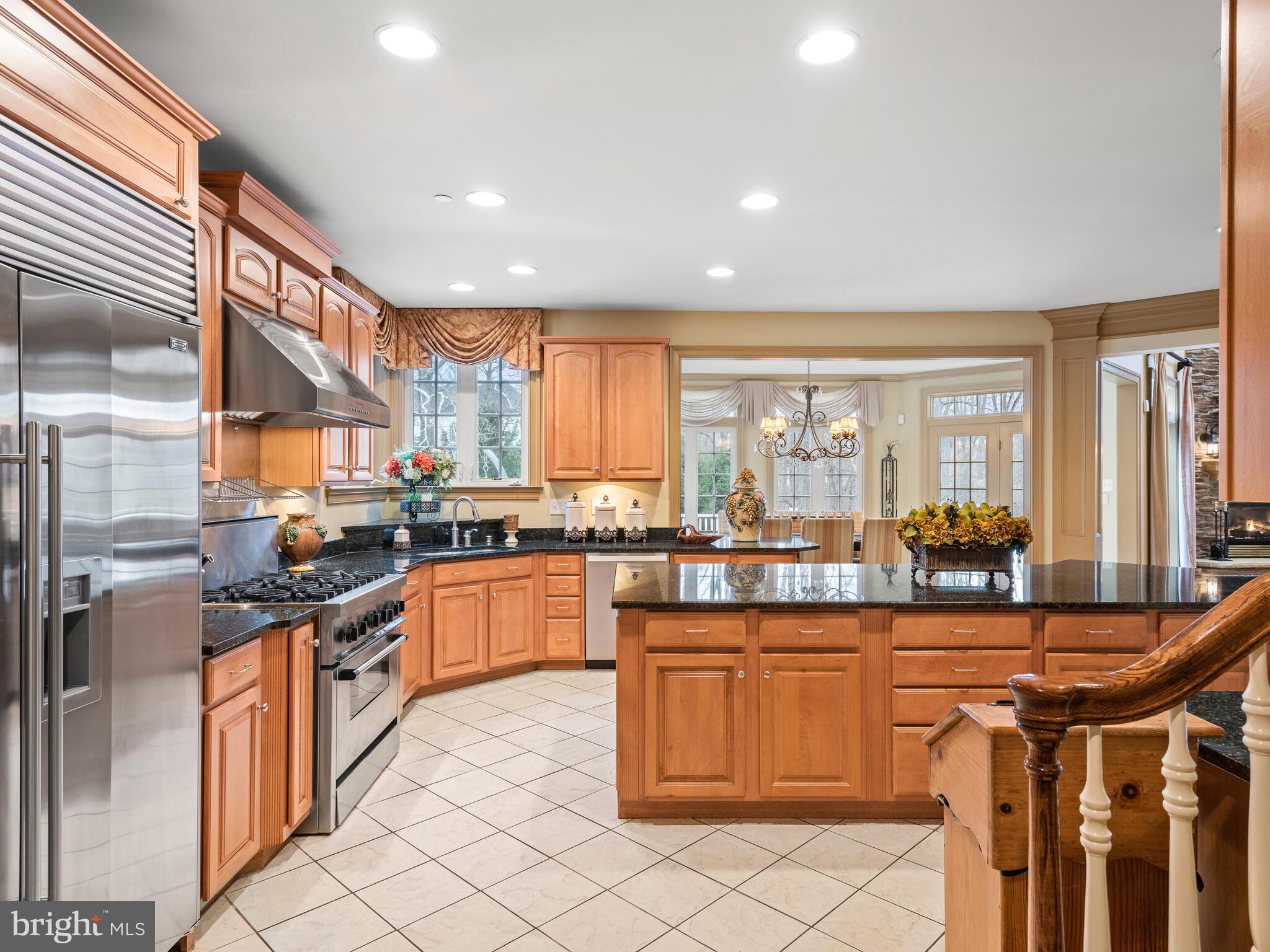 260 Valley Park Road Phoenixville, PA 19460 - Photo 31 of 63 Stainless steel appliances and large island