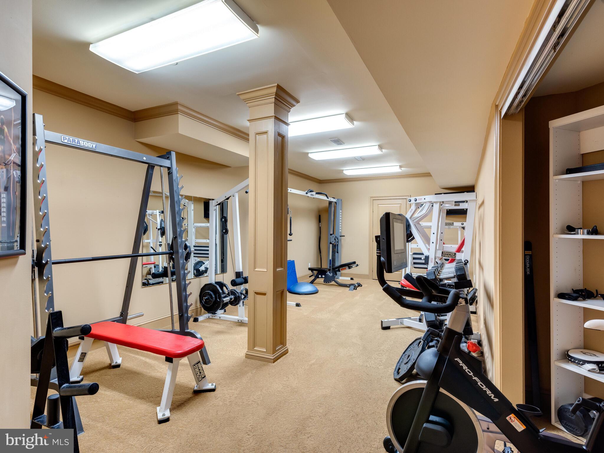 260 Valley Park Road Phoenixville, PA 19460 - Photo 50 of 63 Lower level gym