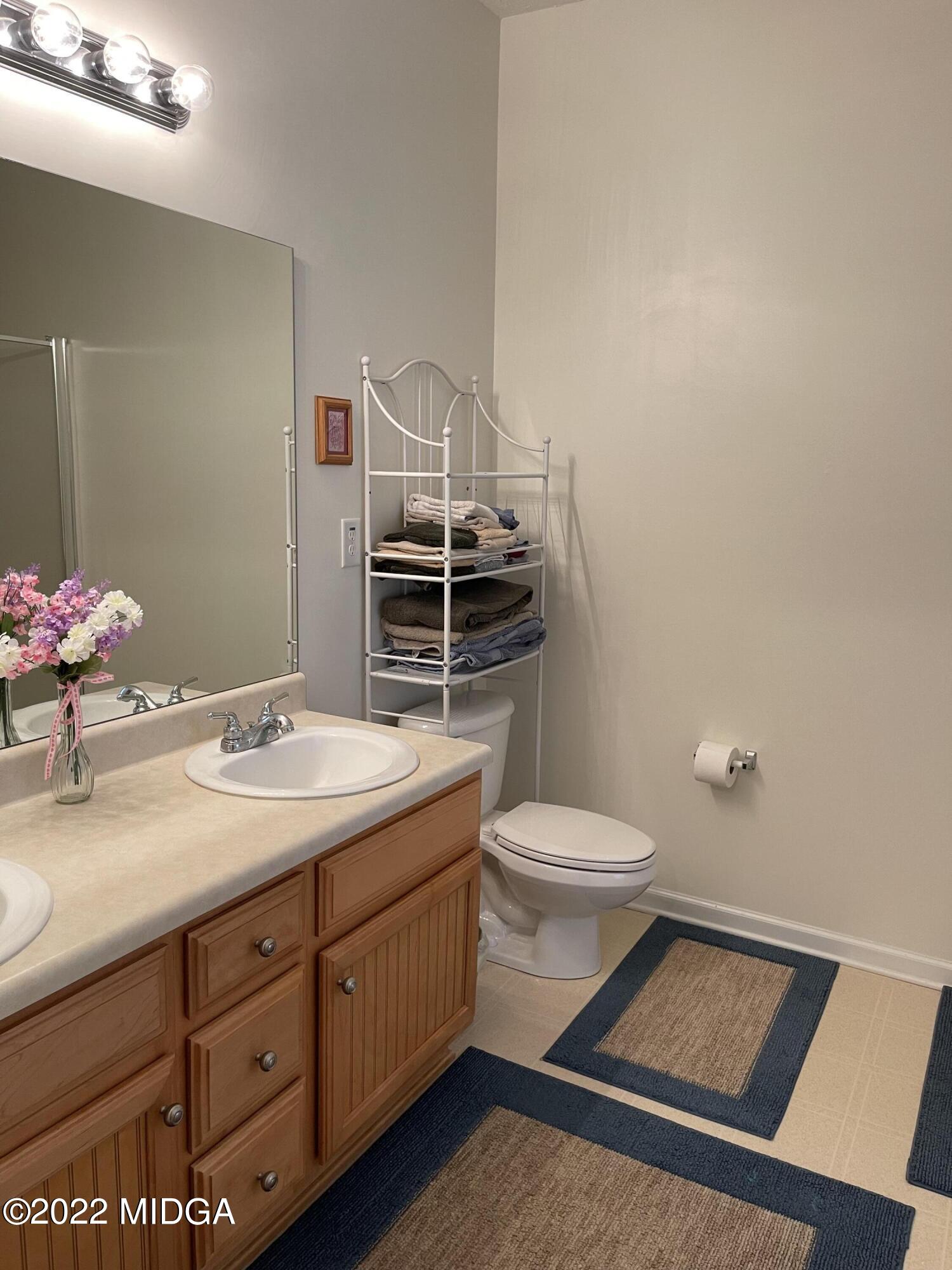90 Hickory Road Jackson, GA 30233 - Photo 17 of 19 a bathroom with a sink a toilet and shower