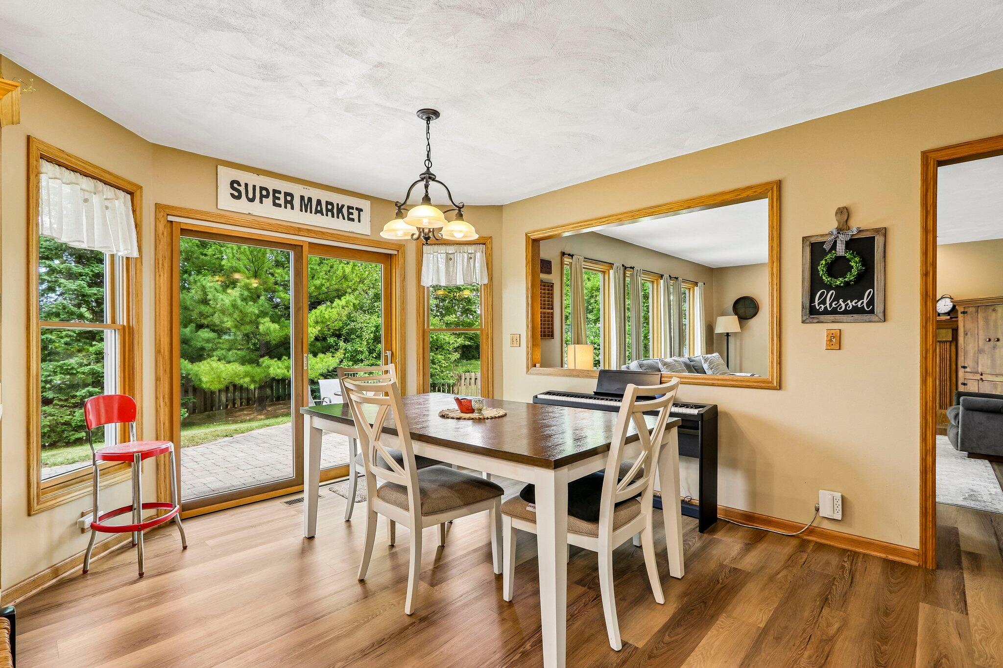 W5692 Sunset Ridge Road Walworth, WI 53184 - Photo 9 of 54 Dining Room to Patio