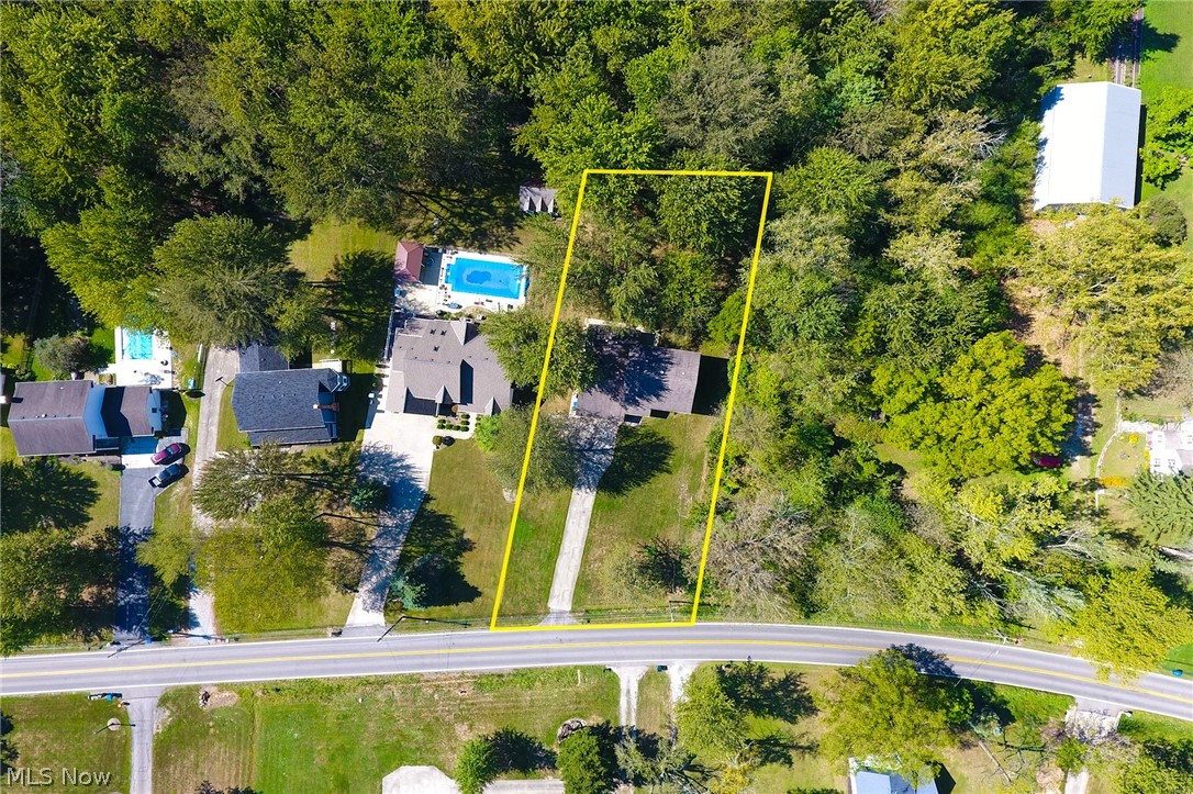 5248 Case Road North Ridgeville, OH 44039 - Photo 28 of 29 Aerial lot view