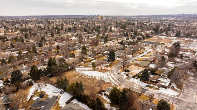a view of city and mountain