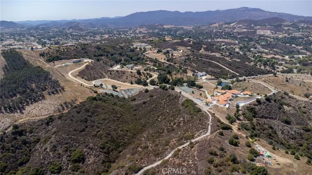 a view of city and mountain