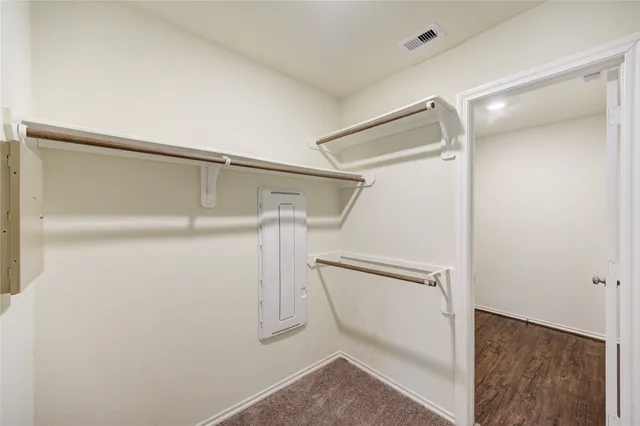 a view of hallway with stairs