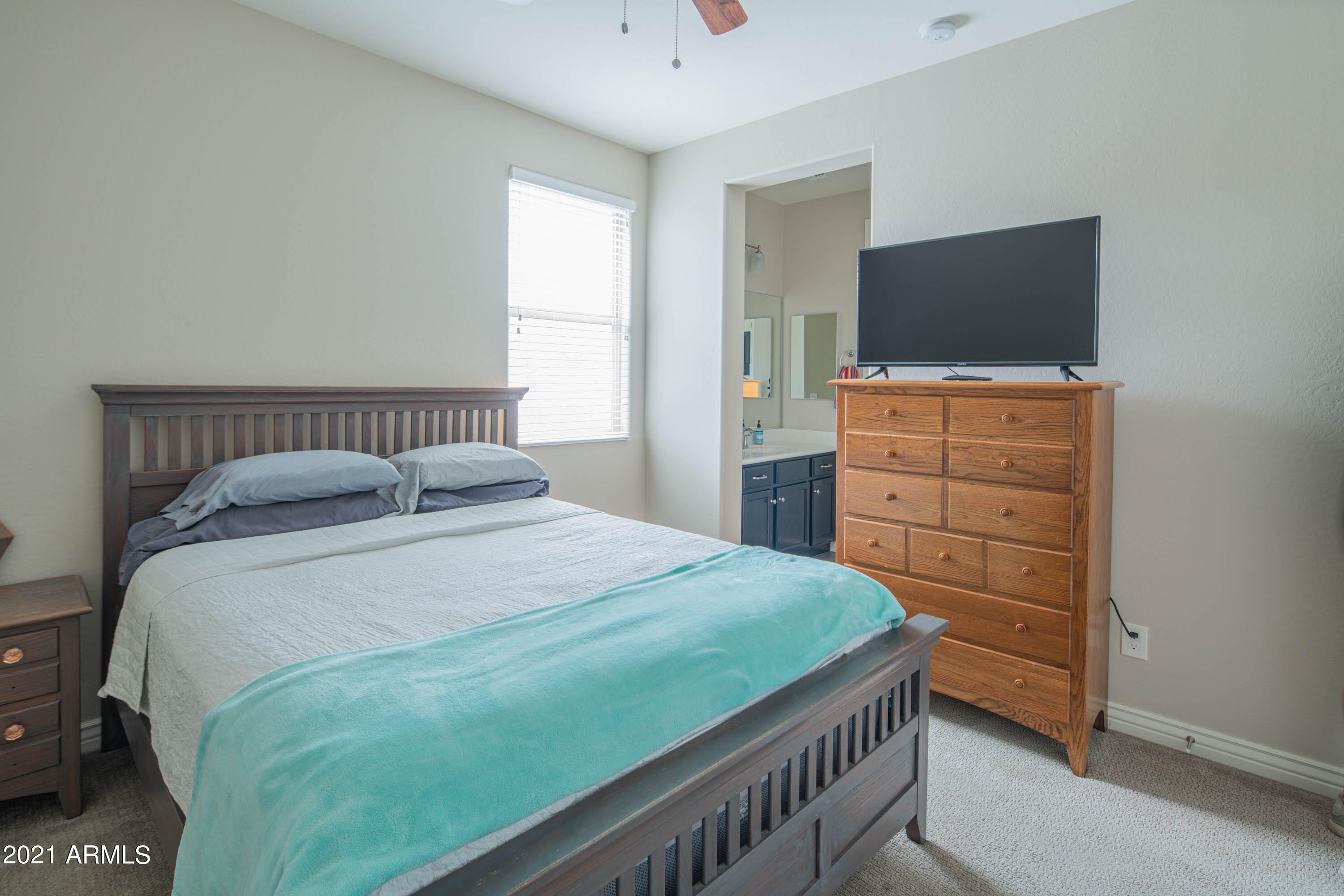 2655 East Stacey Road Gilbert, AZ 85298 - Photo 41 of 70 Upstairs Bedroom #4 with Mountain Views