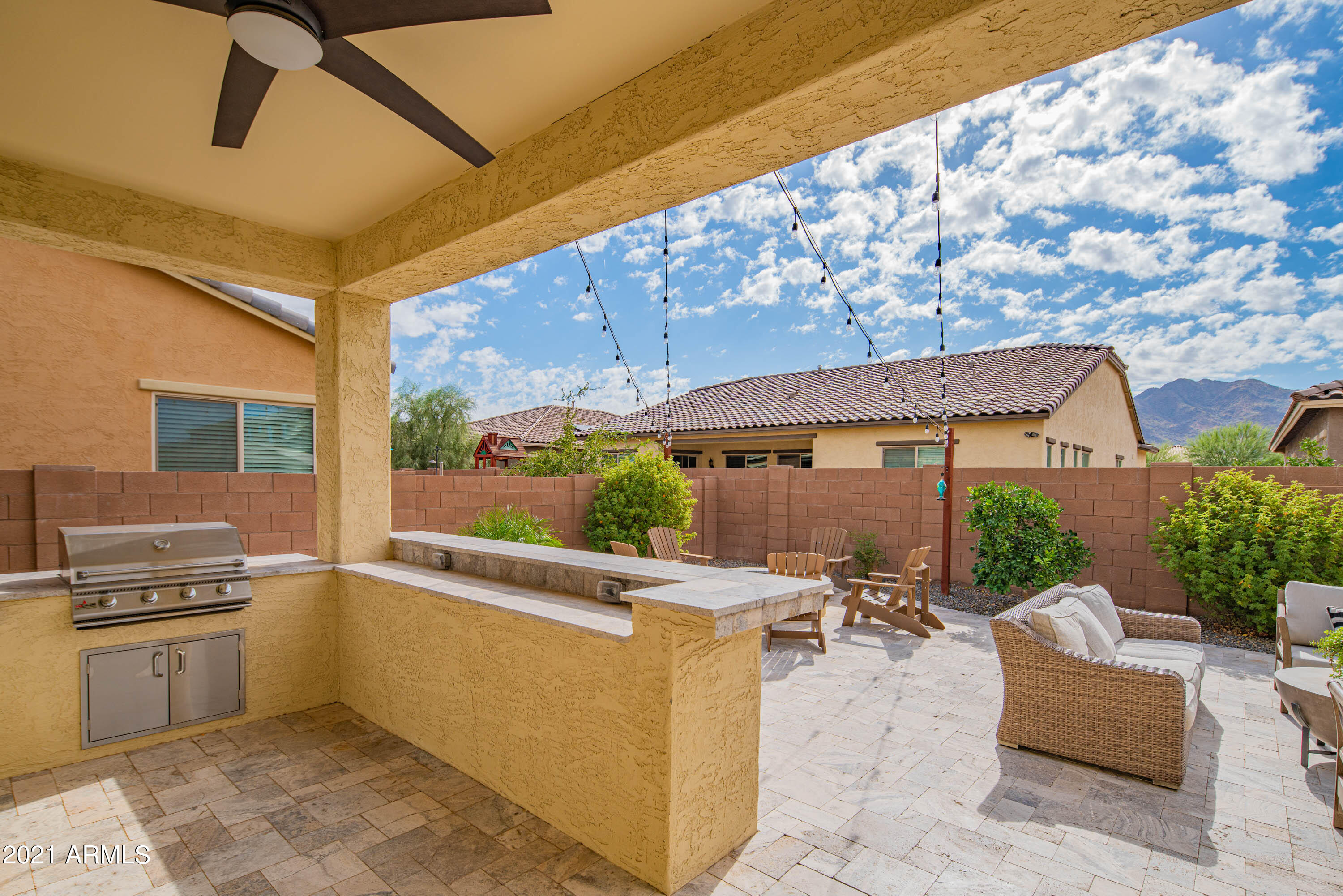 2655 East Stacey Road Gilbert, AZ 85298 - Photo 50 of 70 Built-in Gas BBQ & Bar