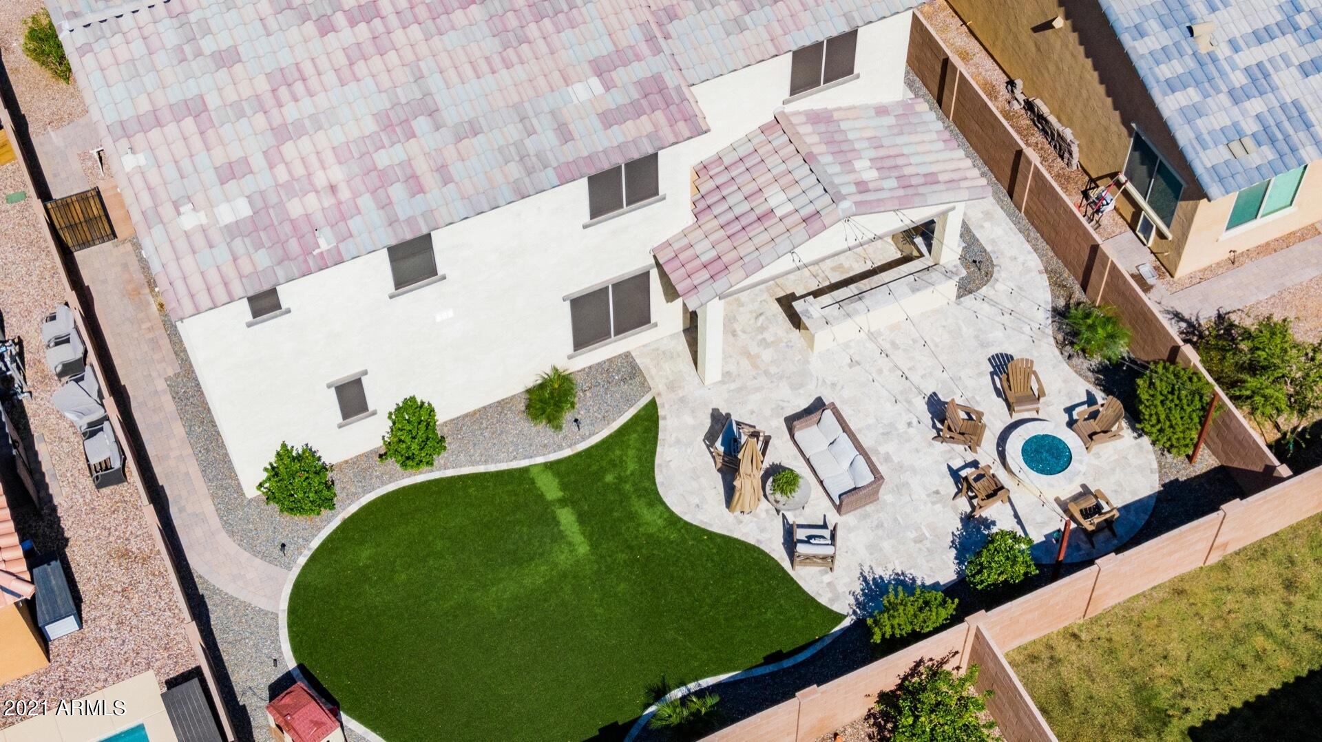 2655 East Stacey Road Gilbert, AZ 85298 - Photo 54 of 70 Aerial of Backyard