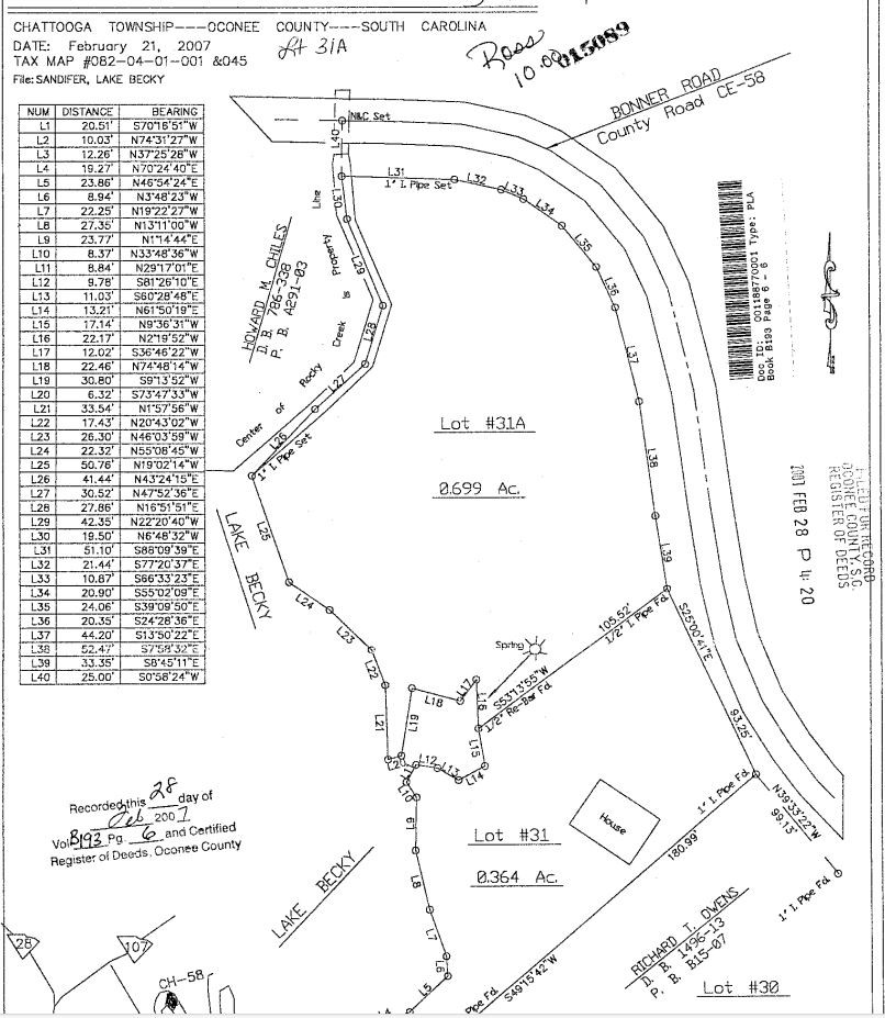 31 A Bonner Road Mountain Rest, SC 29664 - Photo 27 of 28