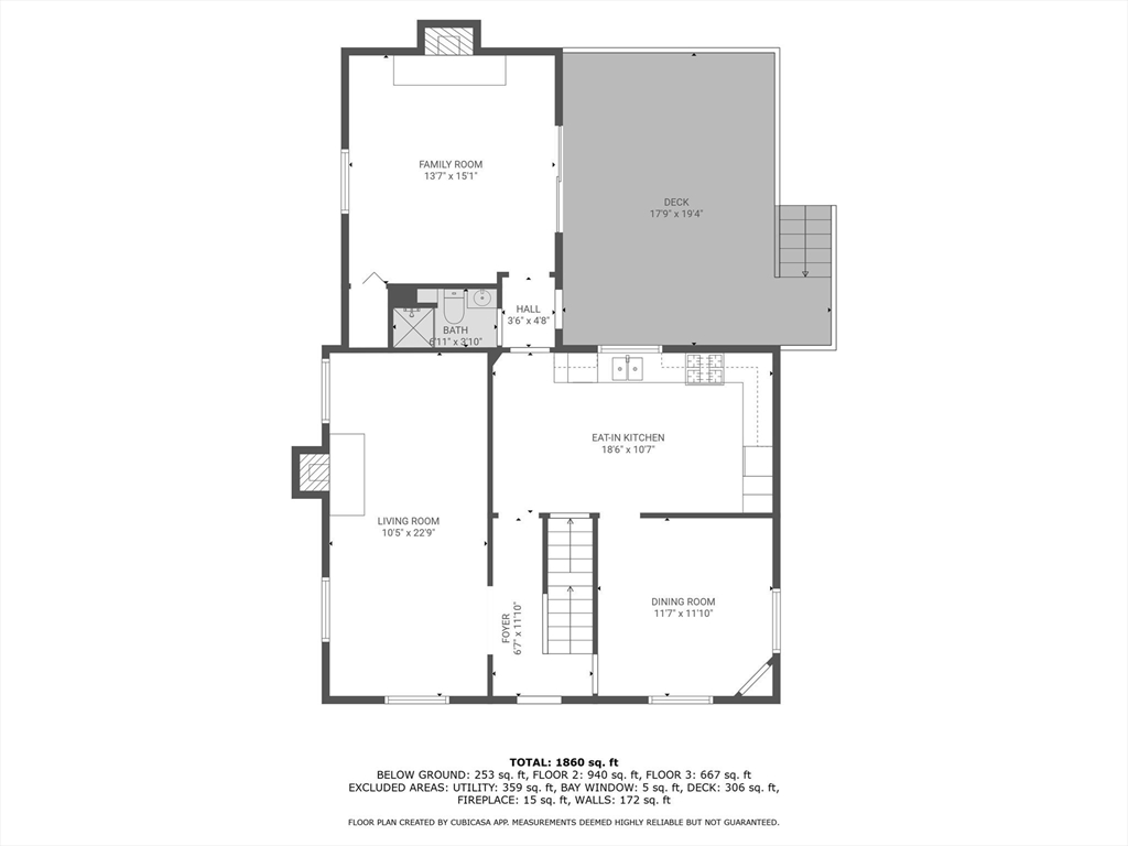 10 Weston Street Milton, MA 02186 - Photo 33 of 35 a picture of floor plan