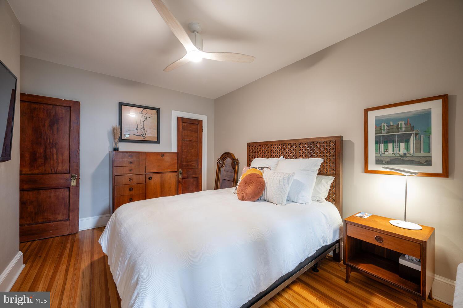 1220 Orren Street Northeast Washington, DC 20002 - Photo 19 of 37 Serene bedroom with warm wooden accents.
