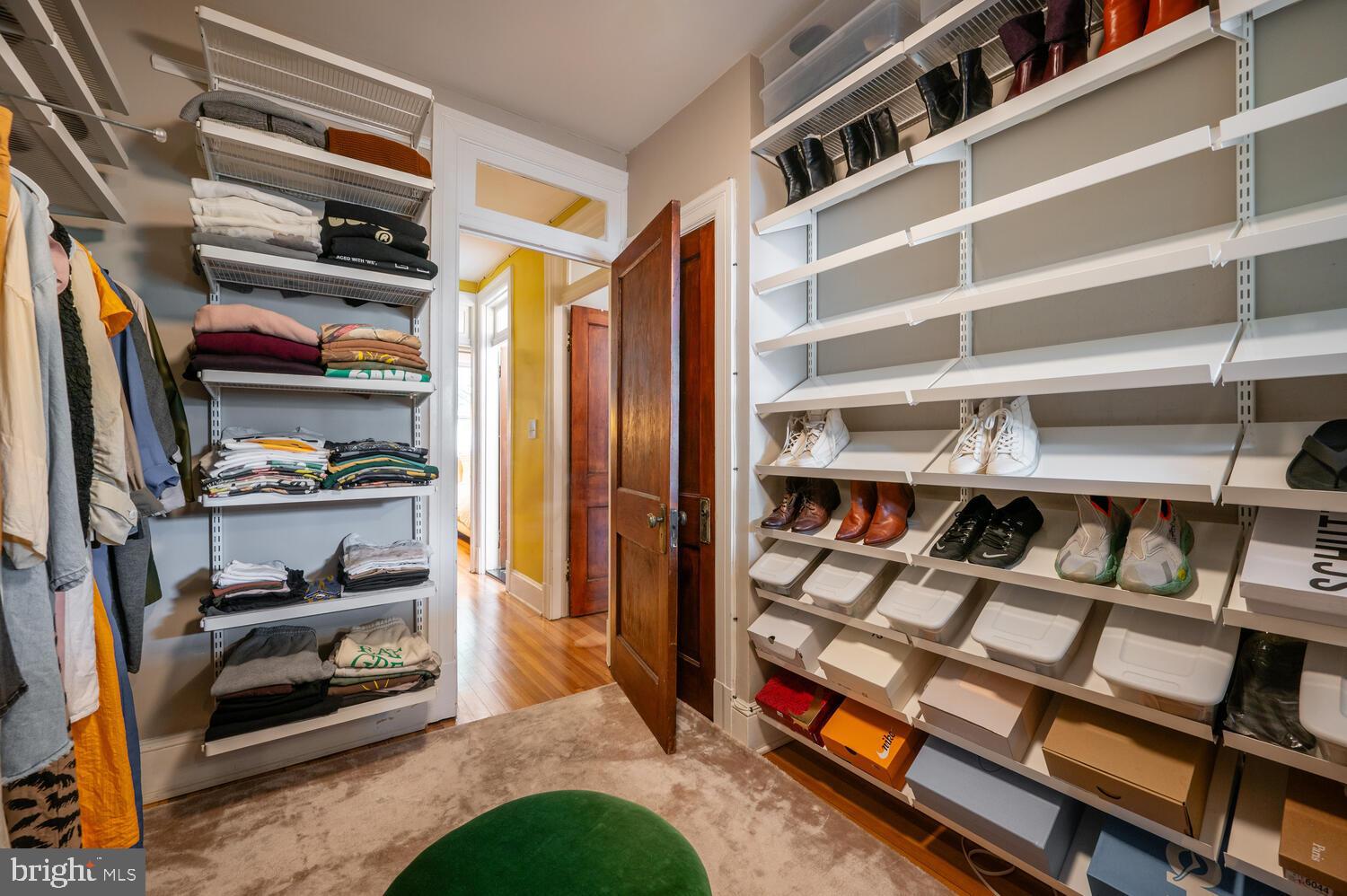 1220 Orren Street Northeast Washington, DC 20002 - Photo 26 of 37 3rd Bedroom currently used as walk-through closet.