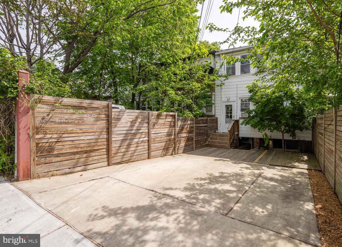 1220 Orren Street Northeast Washington, DC 20002 - Photo 31 of 37 Secluded outdoor retreat in the city.