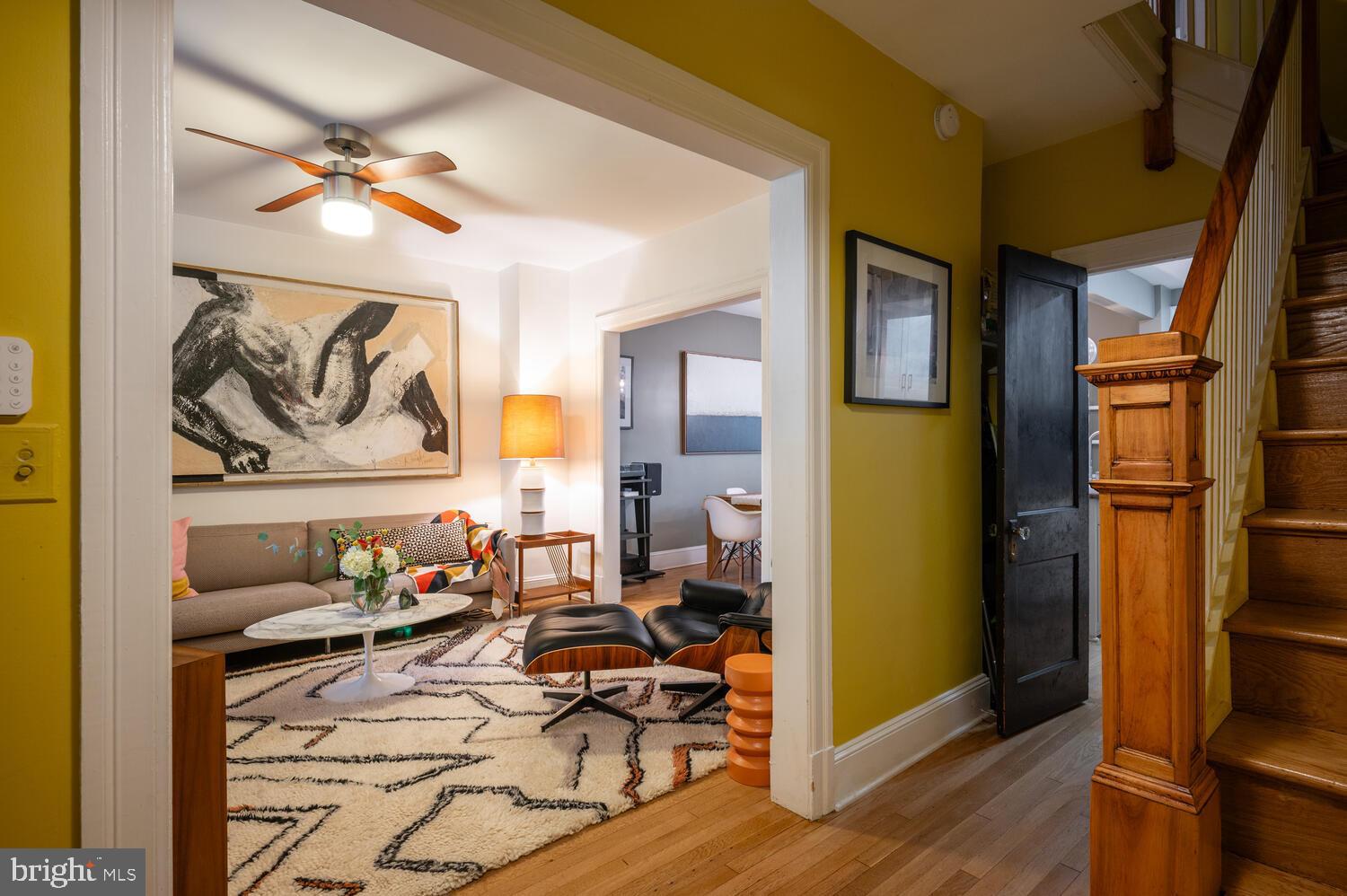 1220 Orren Street Northeast Washington, DC 20002 - Photo 4 of 37 Charming entryway with vibrant accents.