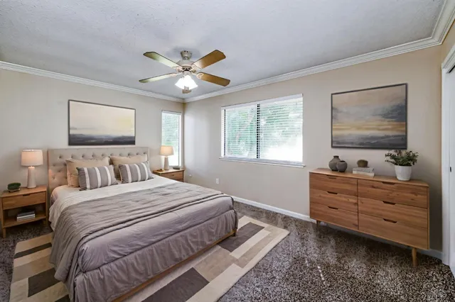 a bathroom with a sink vanity mirror and toilet