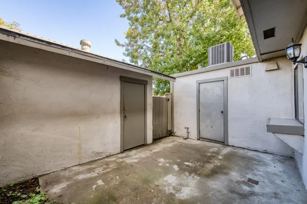 a view of street with houses