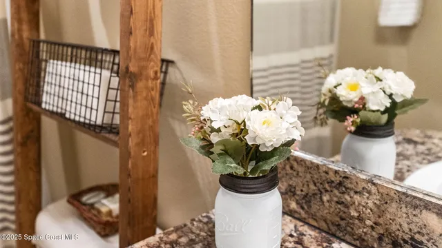 a view of a pathway of a building