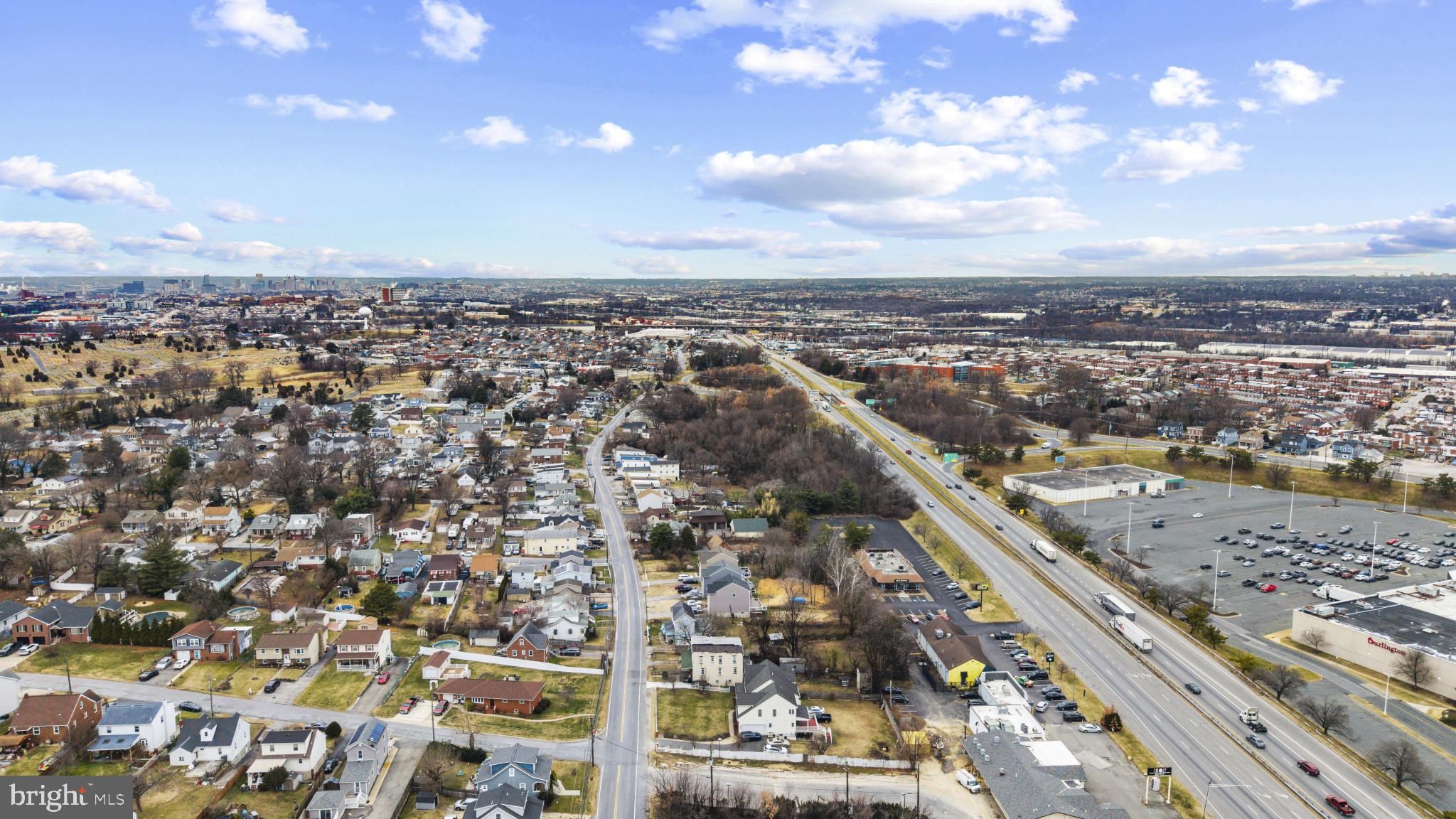 7627 Carson Avenue Baltimore, MD 21224 - Photo 36 of 38 an aerial view of city