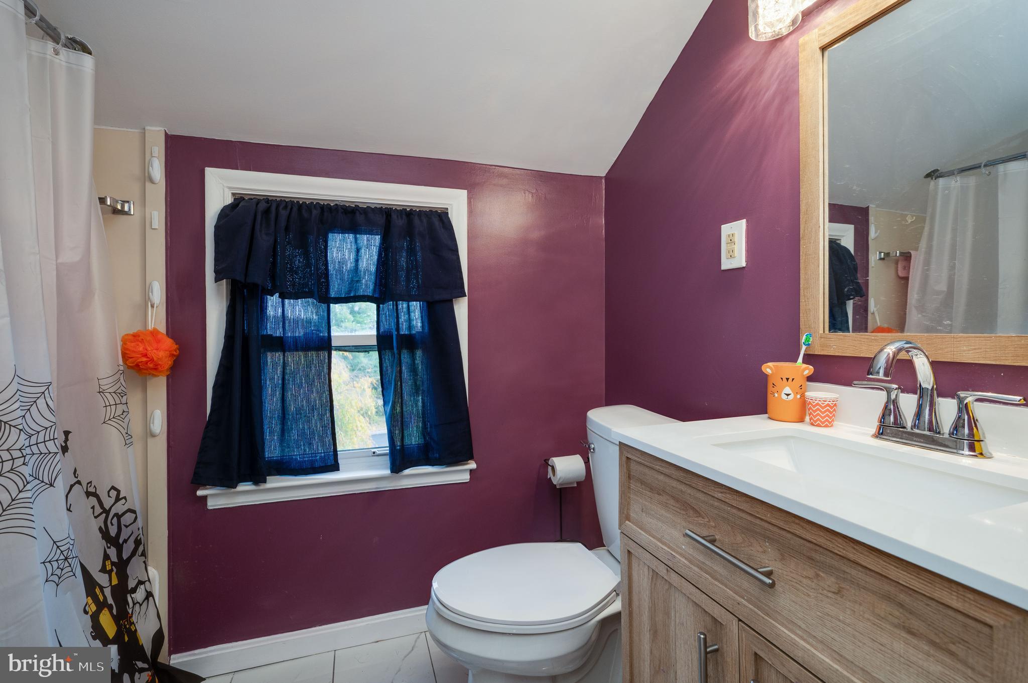 117 East Broad Street Reading, PA 19607 - Photo 19 of 33 a bathroom with a toilet sink and mirror