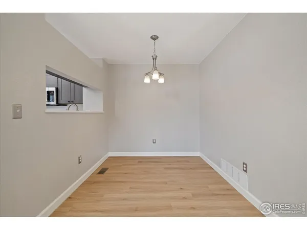 a view of an empty room with window