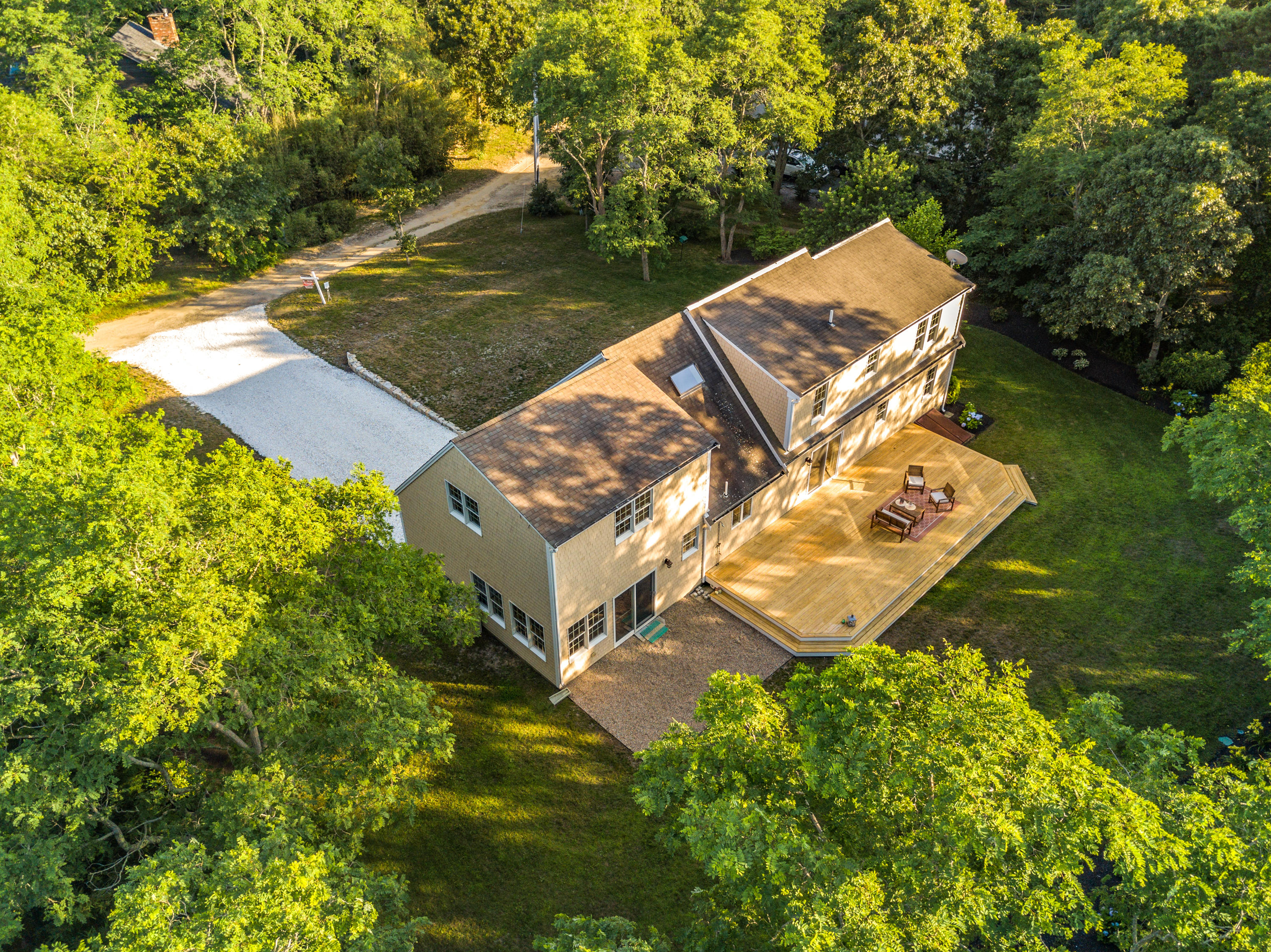 105 Harding Road Eastham, MA 02642 - Photo 27 of 29 37_Aerial_Back