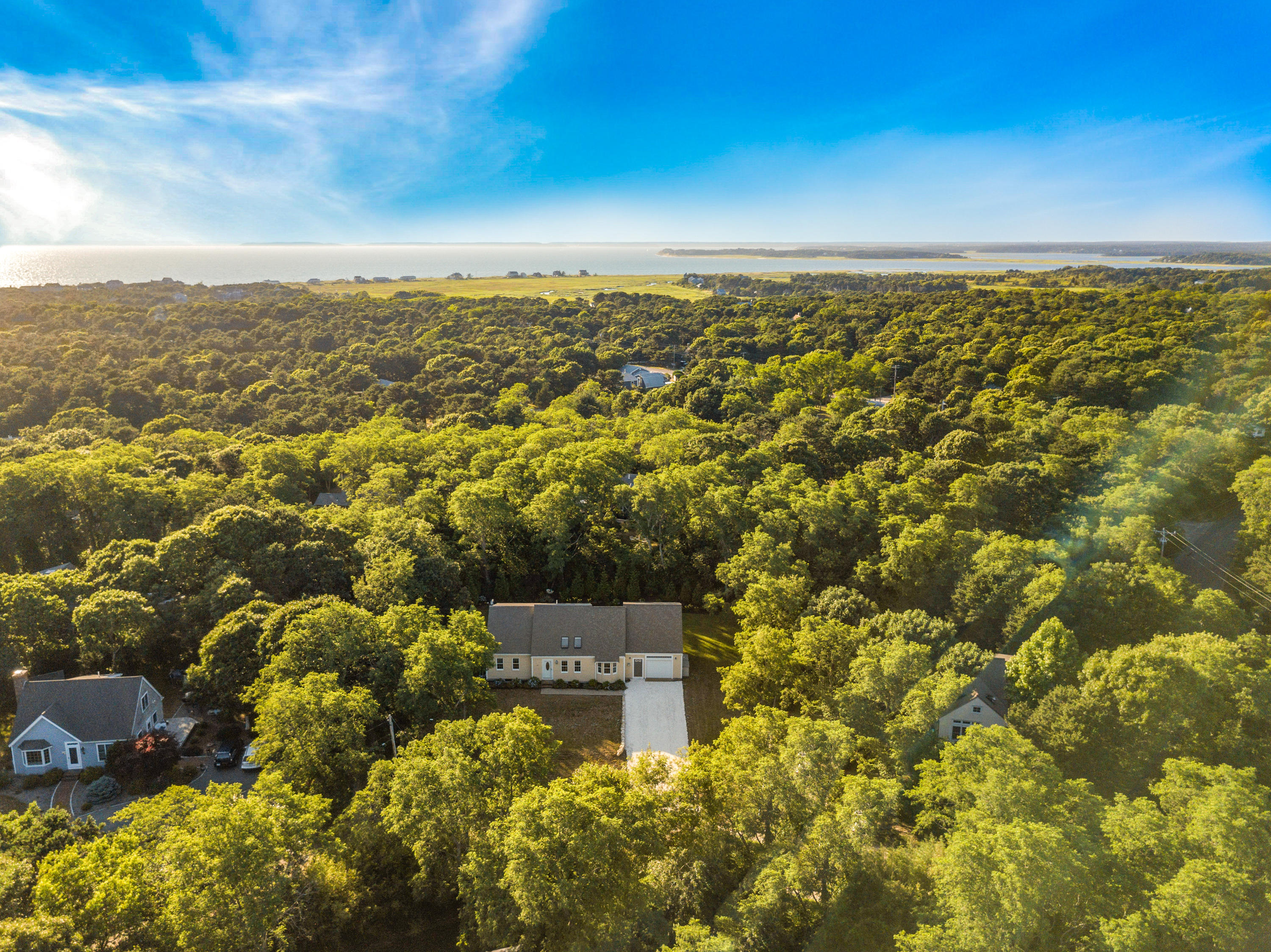 105 Harding Road Eastham, MA 02642 - Photo 3 of 29 4_Front_Aerial-6