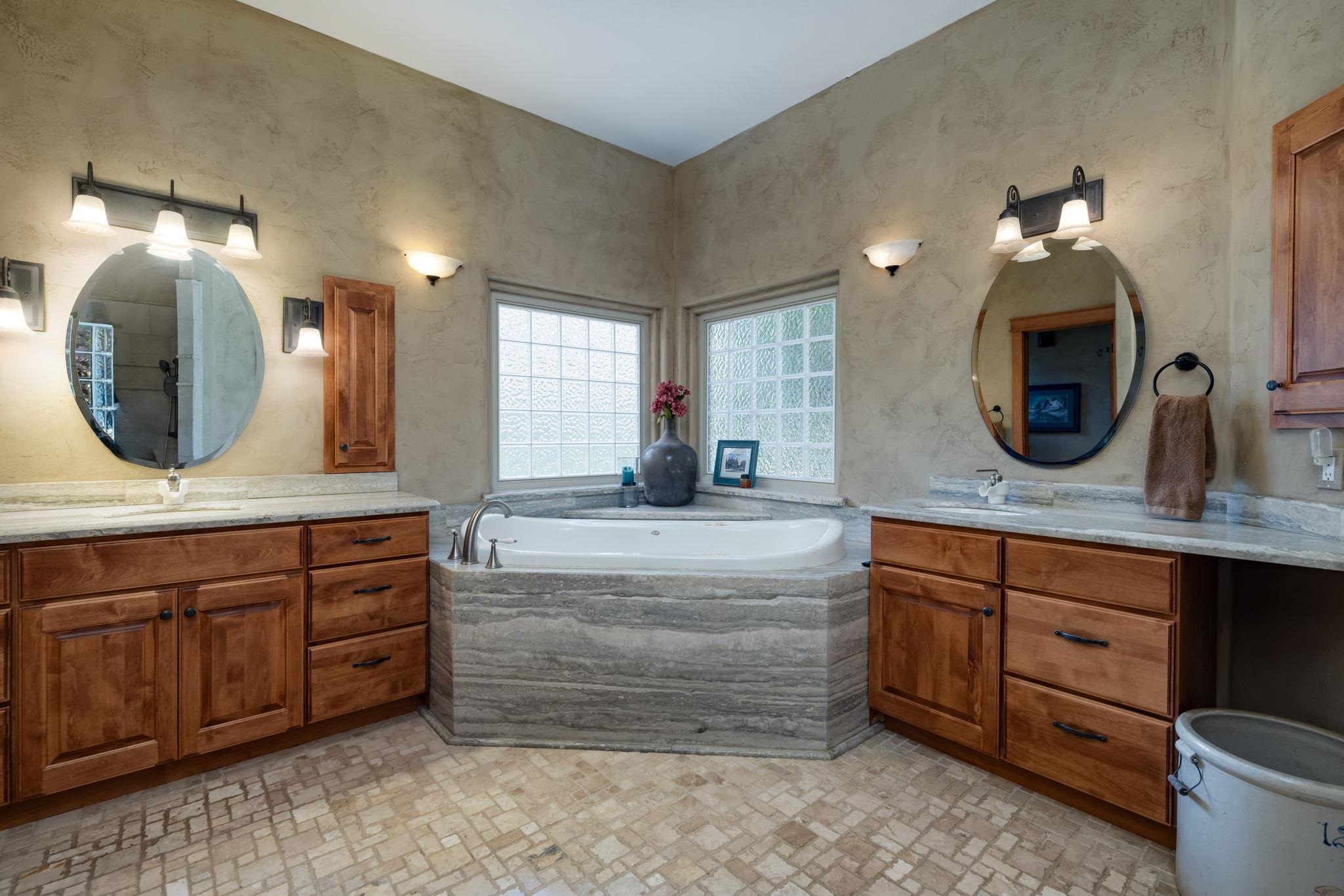 759-36 36 3/10 Road Palisade, CO 81526 - Photo 15 of 39 a bathroom with a double vanity sink and a mirror