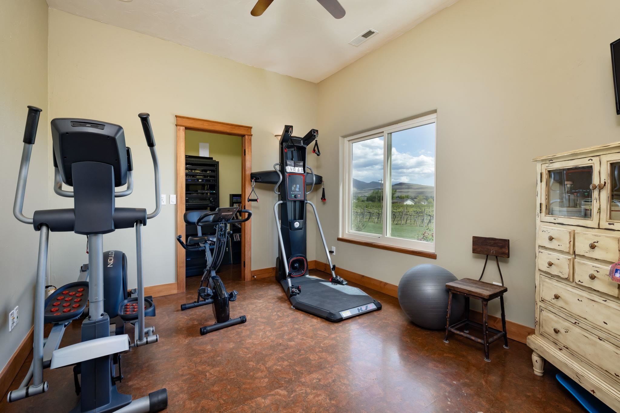 759-36 36 3/10 Road Palisade, CO 81526 - Photo 21 of 39 a view of a room with gym equipment