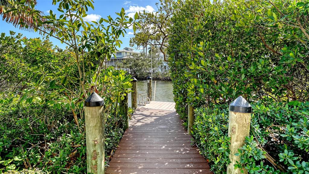 513 Villa Rosa Way Anna Maria, FL 34216 - Photo 44 of 57 a view of a pathway of plants
