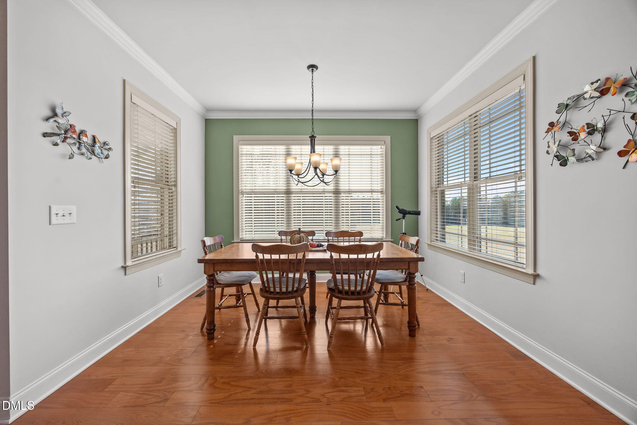868 Julie McKnight Road Kittrell, NC 27544 - Photo 13 of 54 a view of a dining room with furniture window and outside view