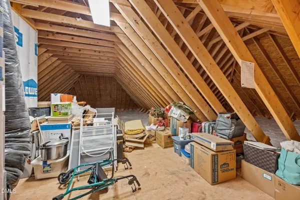 a view of storage and utility room