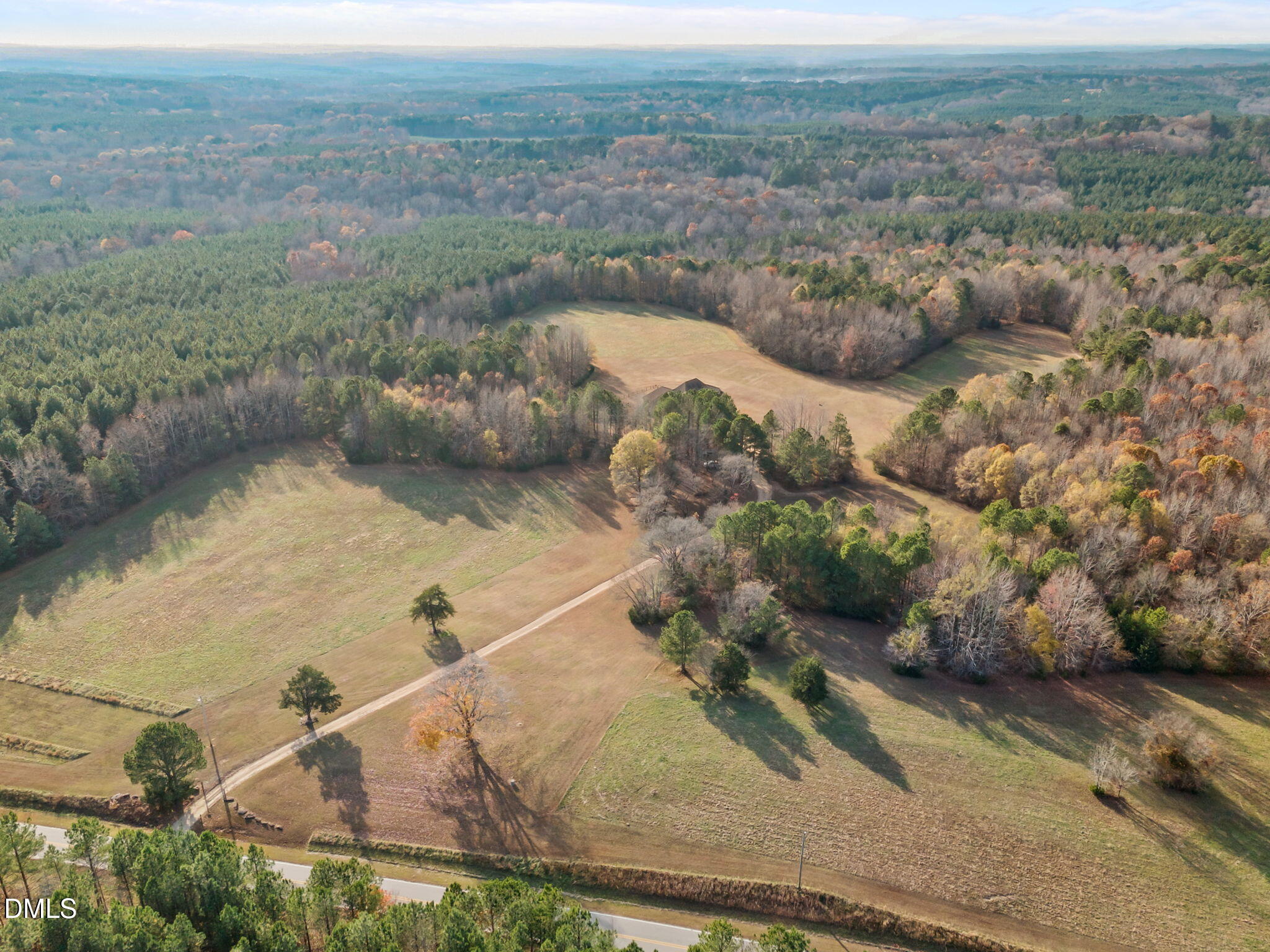 868 Julie McKnight Road Kittrell, NC 27544 - Photo 48 of 54 an aerial view of residential houses with outdoor space