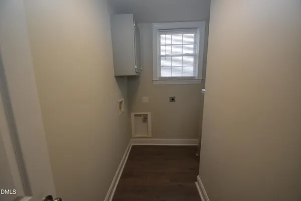 a view of hallway with window