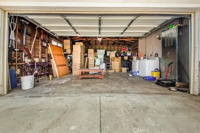 a view of storage and utility room