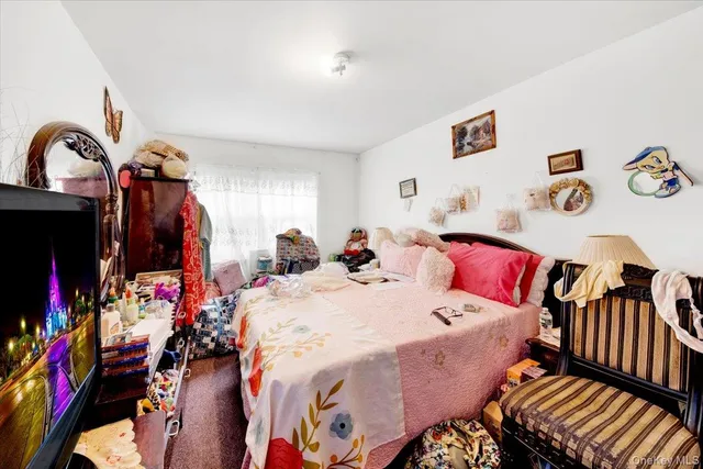 a bed room with a bed and a couch