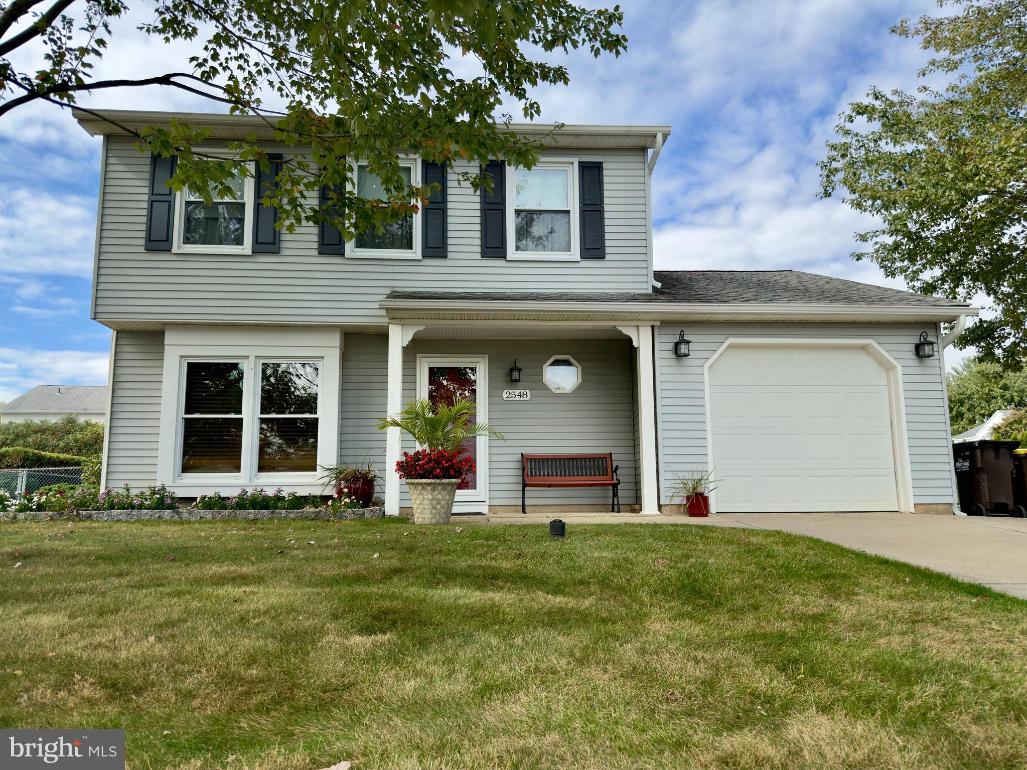 2548 Nashua Road Bensalem, PA 19020 - Photo 1 of 15 front view of a house with a yard