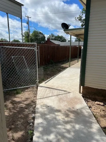 a view of a house with a sink