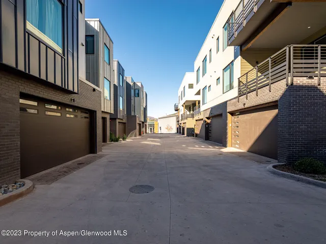 a view of an outdoor space and mountain view