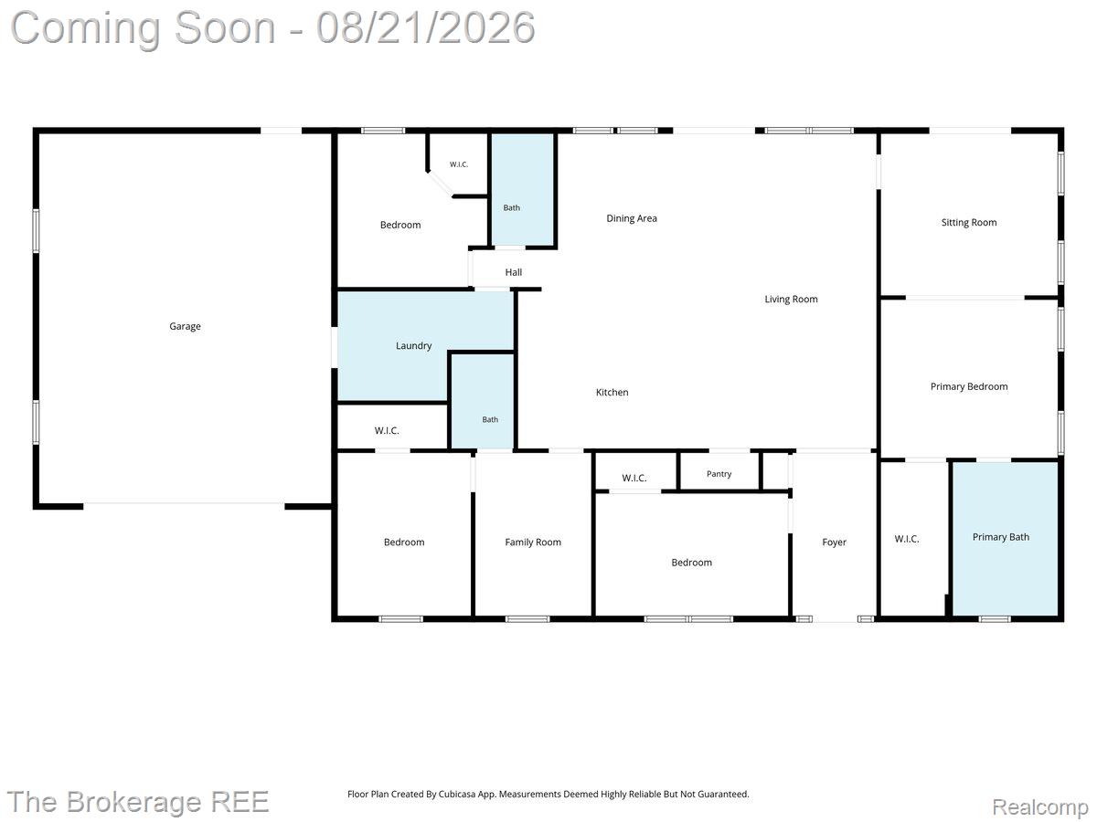 9161 East Coldwater Road Davison, MI 48423 - Photo 52 of 52 Floor plan