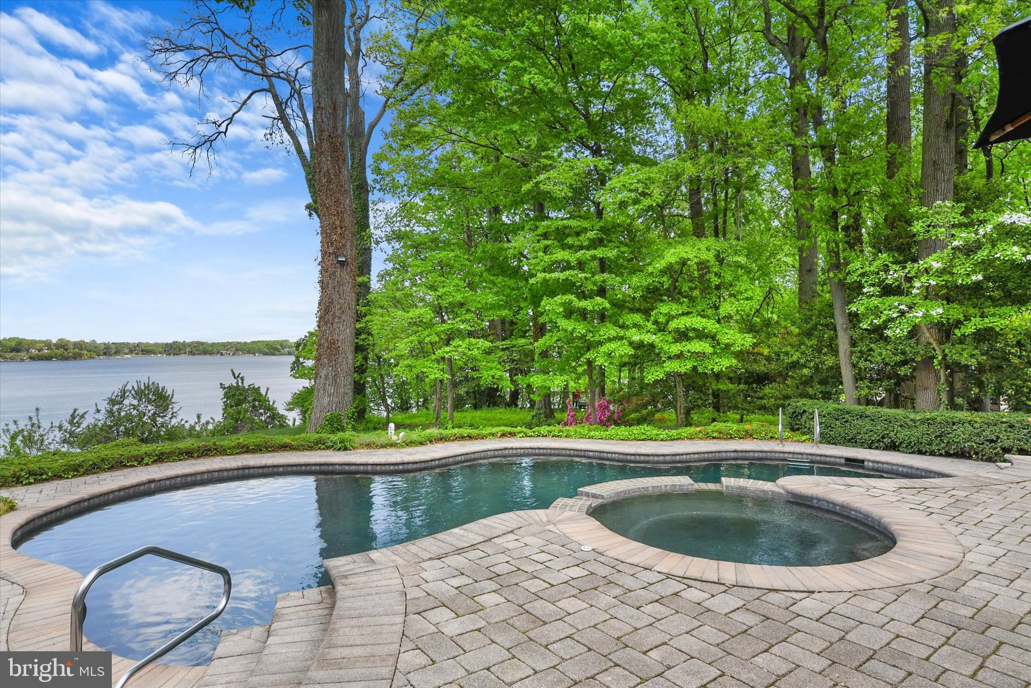312 Kyle Road Crownsville, MD 21032 - Photo 45 of 65 Panoramic views of the Severn from the pool/patio